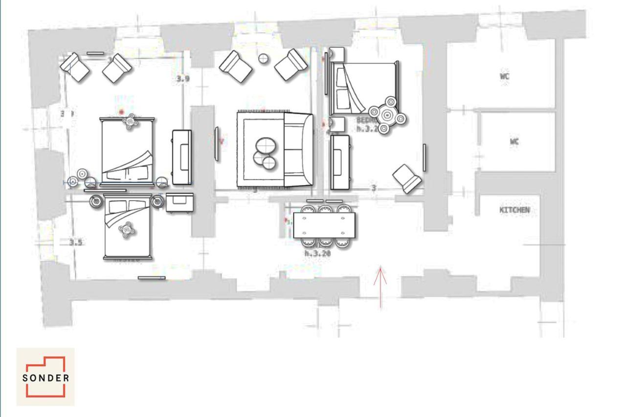 Aparthotel Sonder — Stazione Termini Rom Exterior foto